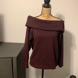 Victoria secret sweater burgundy color